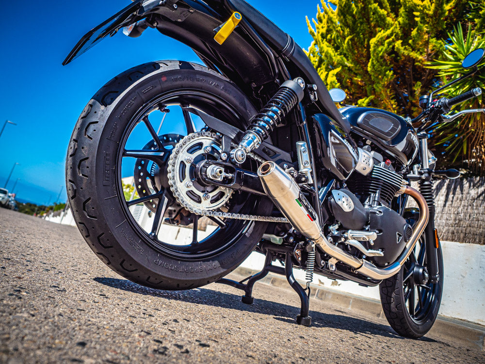 GPR Deeptone Inox Exhaust – Triumph Street Twin 900 2015/2019 e3 2015/2019 – image 6