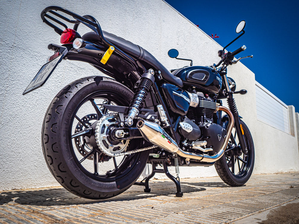 GPR Vintacone Exhaust – Triumph Street Twin 900 2015/2019 e3 2015/2019 – image 4