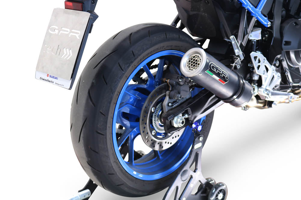 GPR M3 Black Titanium Exhaust – Suzuki Gsx-8S 2022/2024 e5 2022/2024 – image 6