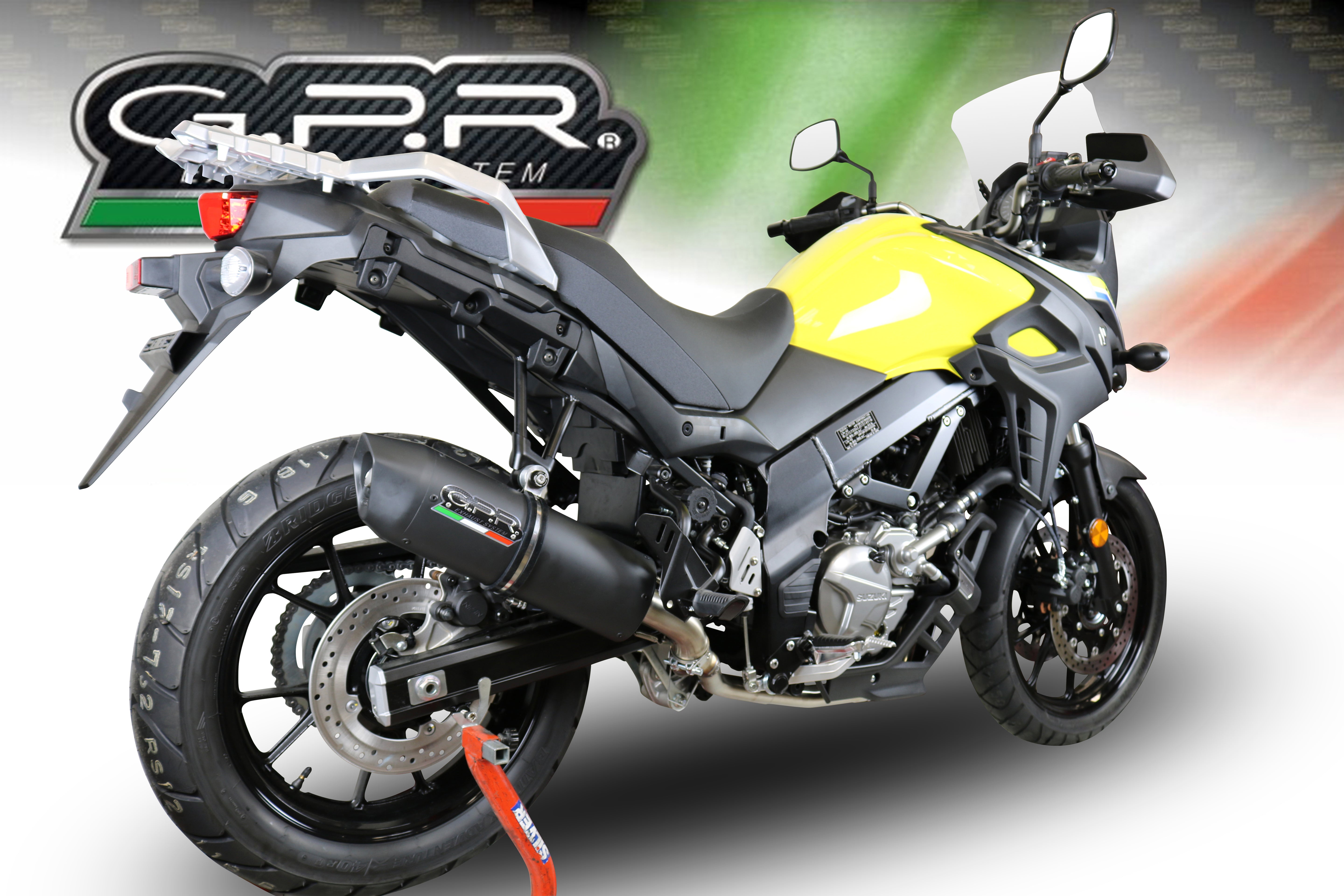 GPR Furore Evo4 Nero Exhaust – Suzuki V-Strom Dl 650 2017/2020 e4 2017/2020 – image 7