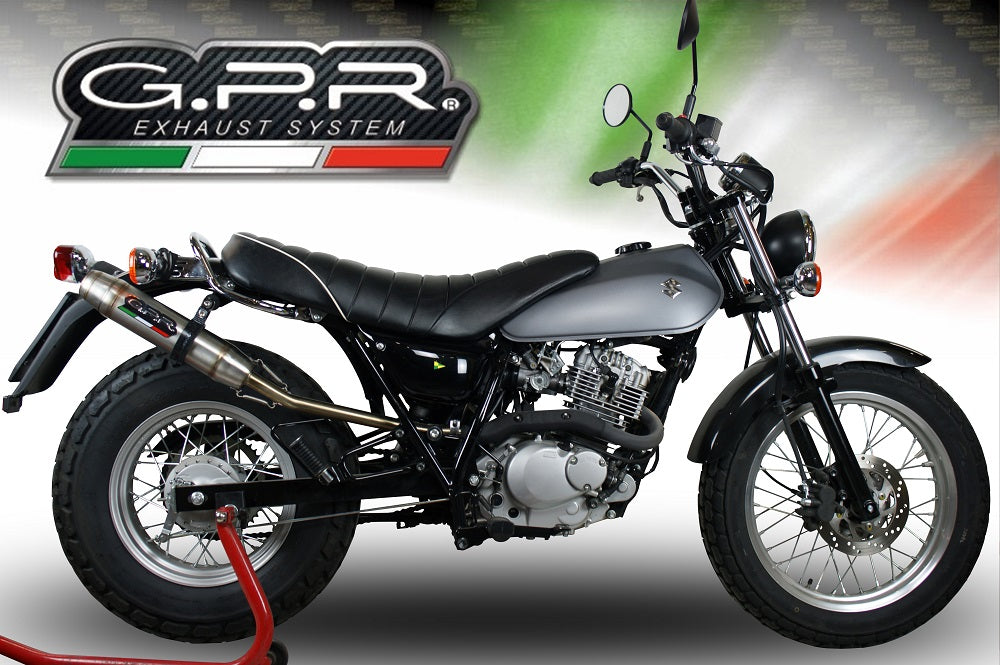 GPR Deeptone Inox Exhaust – Suzuki Rv 200 Van Van 2016/2017 e3 2016/2017 – image 6