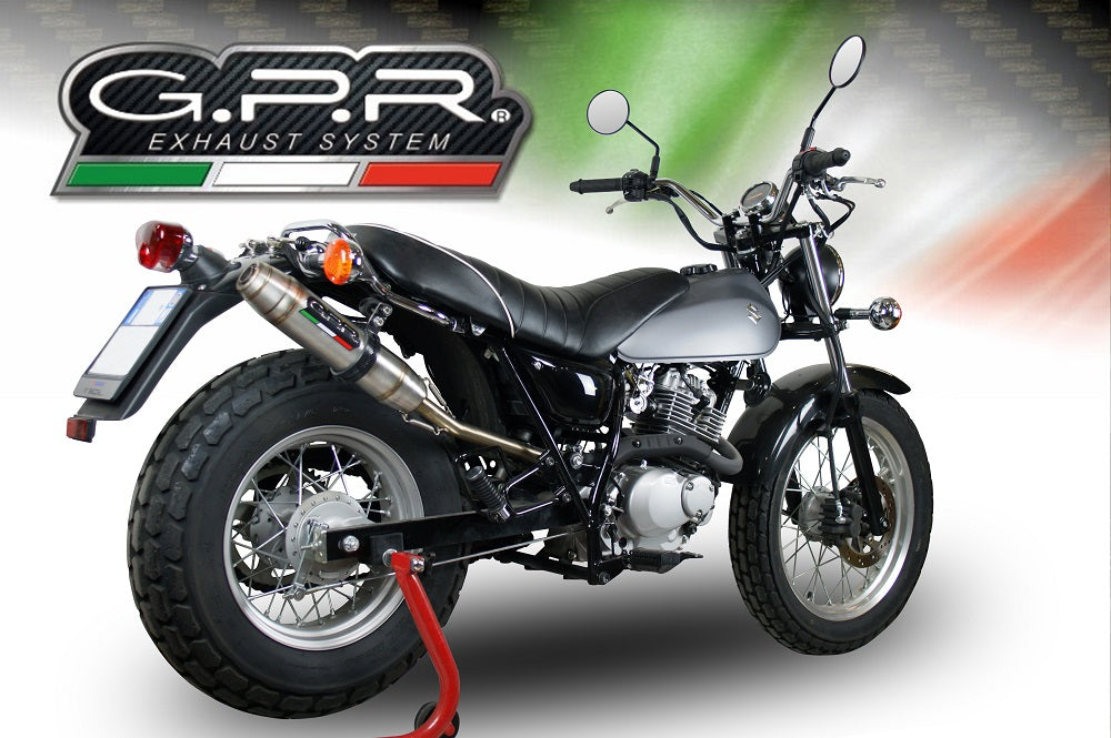 GPR Deeptone Inox Exhaust – Suzuki Rv 200 Van Van 2016/2017 e3 2016/2017 – image 7