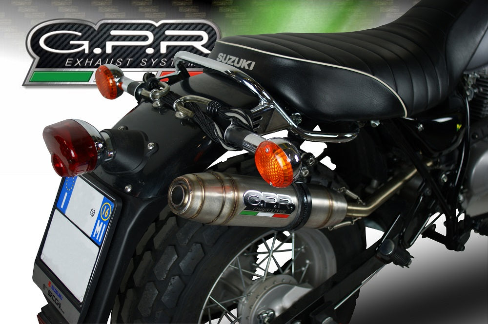 GPR Deeptone Inox Exhaust – Suzuki Rv 200 Van Van 2016/2017 e3 2016/2017 – image 8