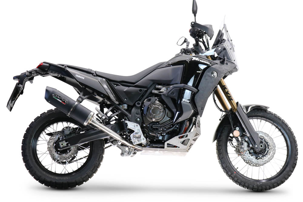 GPR De-Cat Pipe + Titanium Skid Plate Exhaust – Yamaha Tenere 700 2019/2020 e4 2019/2020 – image 6