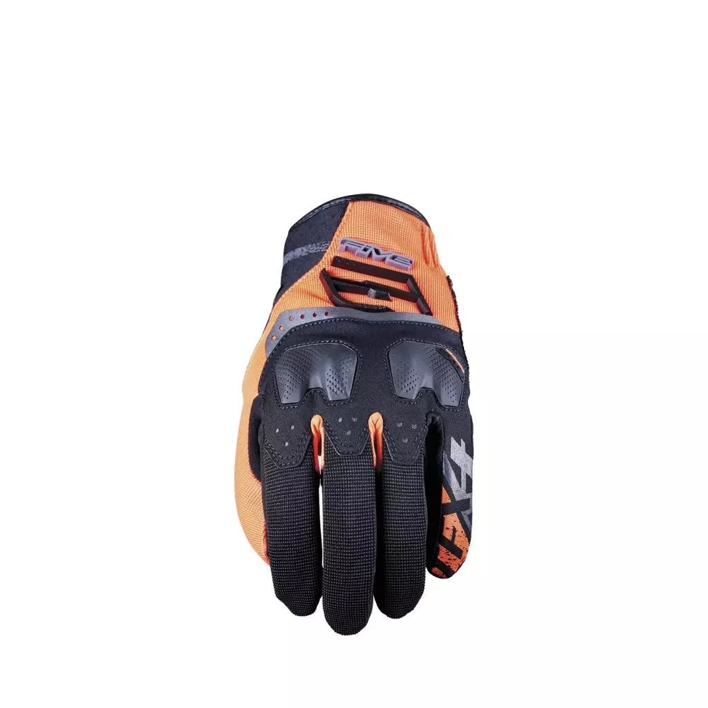 Five TFX4 Adventure Motorcycle Gloves, rear view
