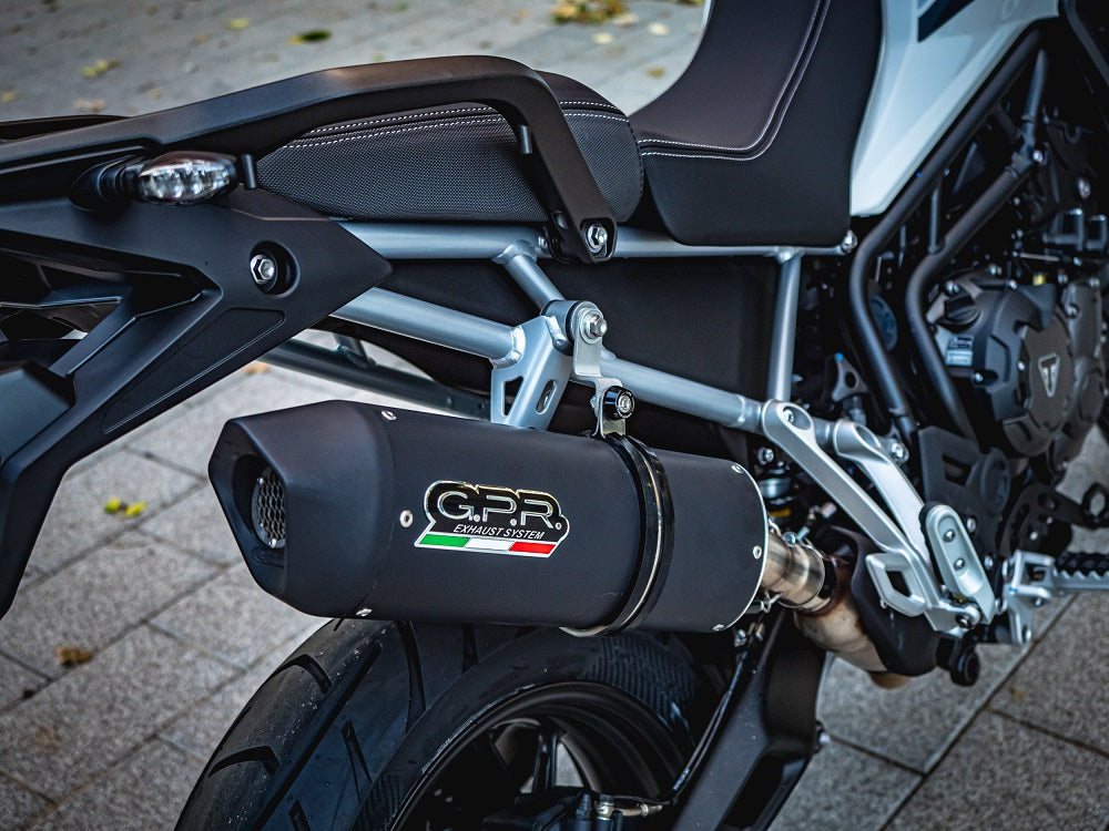 GPR Furore Evo4 Nero Exhaust – Triumph Tiger 900 2020/2023 e5 2020/2023 – image 11