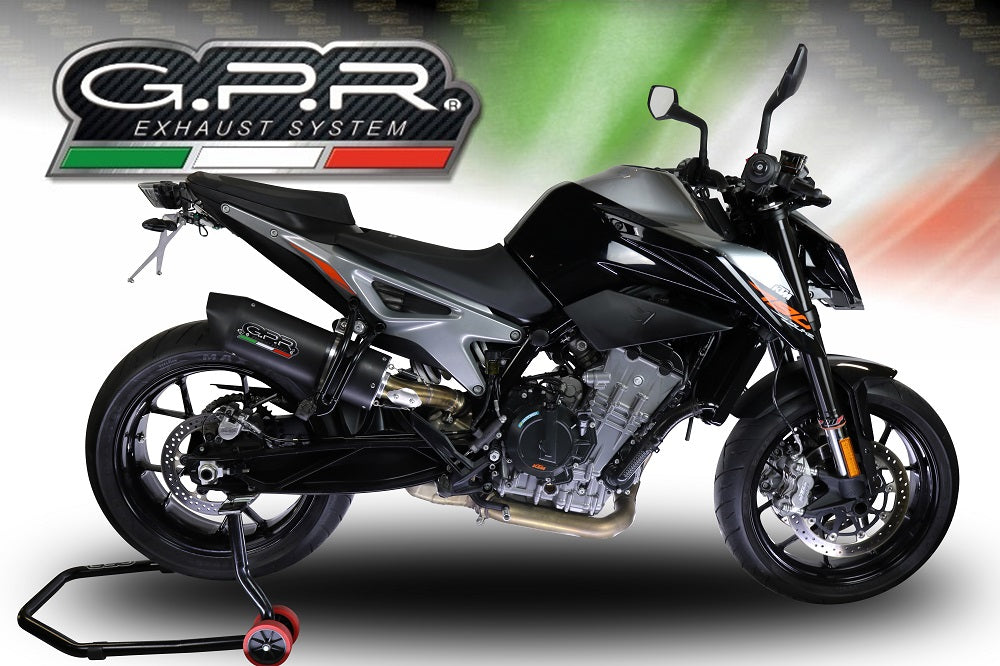 GPR Furore Nero Exhaust – Ktm Duke 790 2021/2024 e5 2021/2024 – image 5