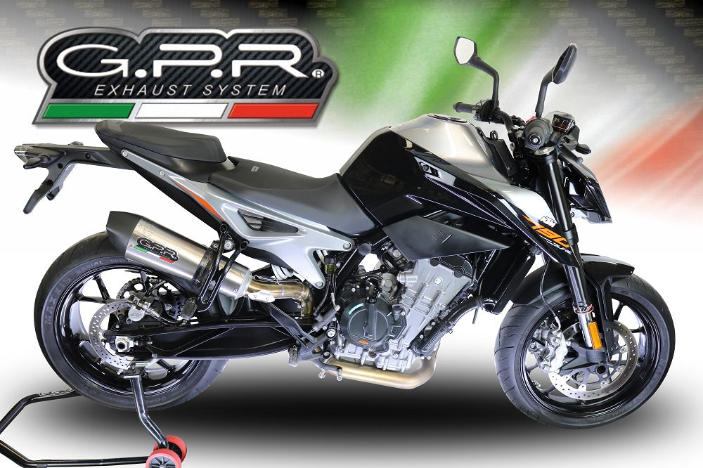 GPR New Grand Prix Evo Titanium Exhaust – Ktm Duke 790 2021/2024 e5 2021/2024 – image 4