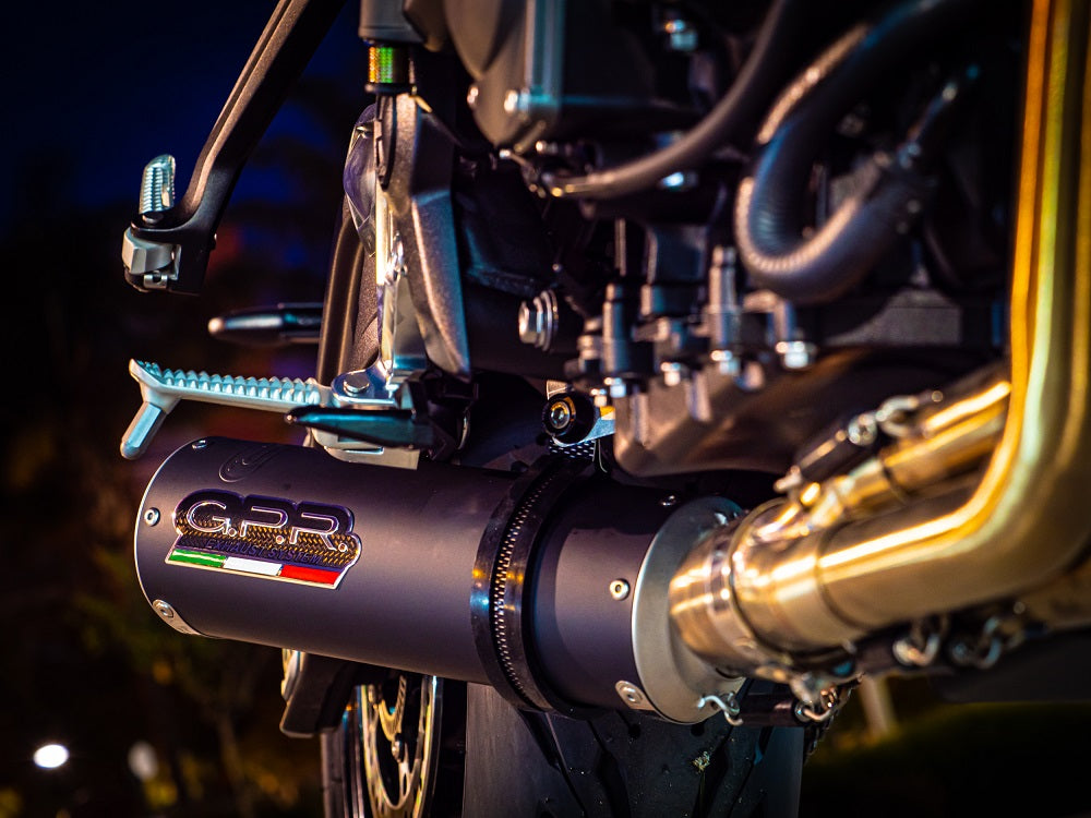 GPR M3 Black Titanium Exhaust – Triumph Trident 660 2021/2024 e5 2021/2024 – image 8