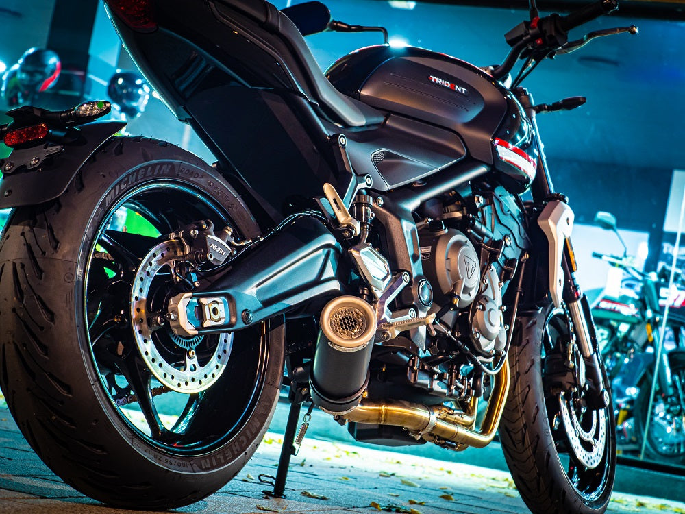 GPR M3 Black Titanium Exhaust – Triumph Trident 660 2021/2024 e5 2021/2024 – image 9