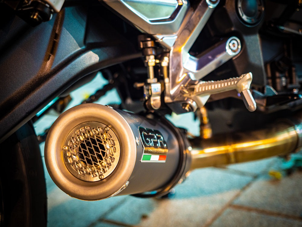 GPR M3 Black Titanium Exhaust – Triumph Trident 660 2021/2024 e5 2021/2024 – image 10