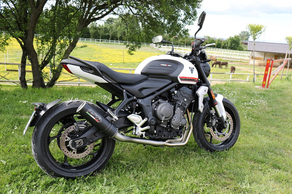 GPR M3 Black Titanium Exhaust – Triumph Trident 660 2021/2024 e5 2021/2024 – image 7