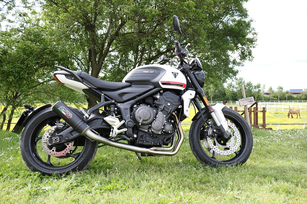 GPR M3 Black Titanium Exhaust – Triumph Trident 660 2021/2024 e5 2021/2024 – image 8