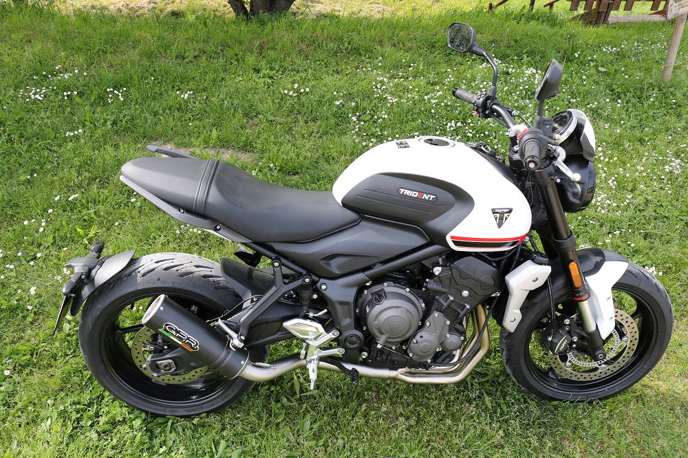 GPR M3 Black Titanium Exhaust – Triumph Trident 660 2021/2024 e5 2021/2024 – image 10