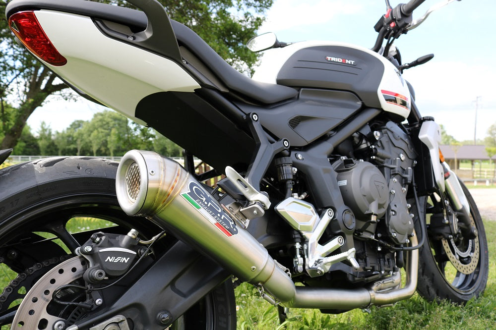 GPR Powercone Evo Exhaust – Triumph Trident 660 2021/2024 e5 2021/2024 – image 8