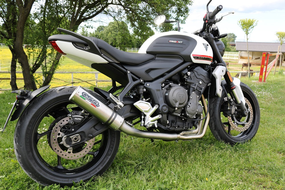 GPR M3 Inox Exhaust – Triumph Trident 660 2021/2024 e5 2021/2024 – image 8