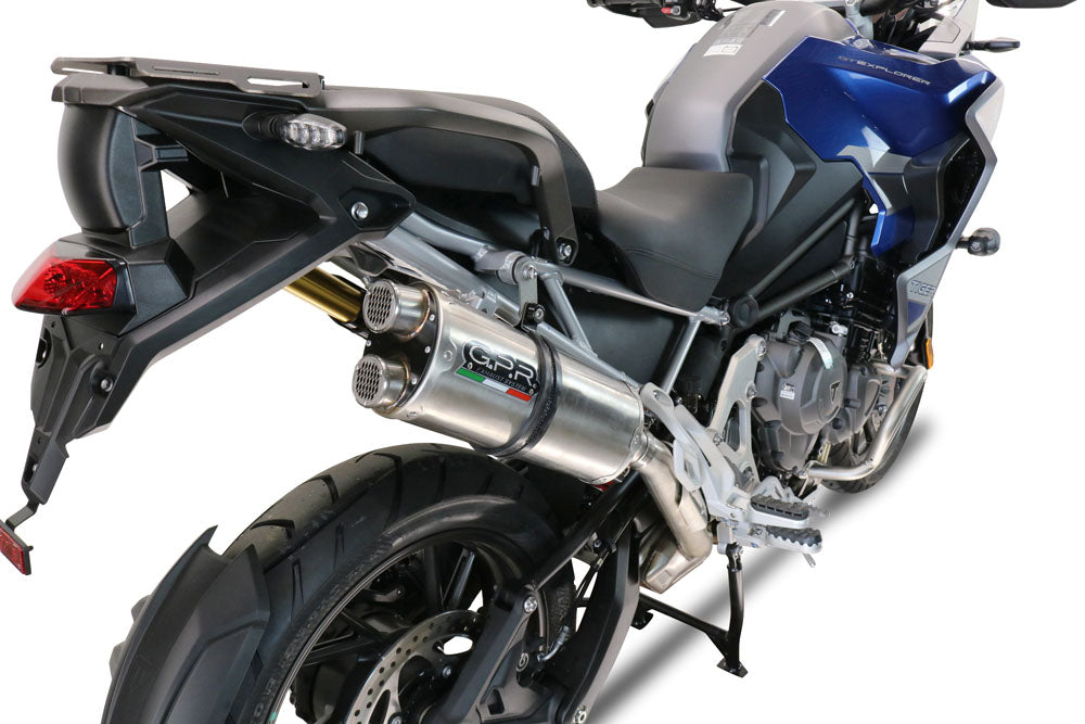 GPR Dual Inox Exhaust – Triumph Tiger 1200 Gt - Rally 2022/2024 e5 2022/2024 – image 6