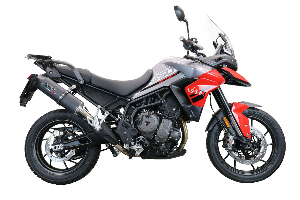 GPR Furore Evo4 Nero Exhaust – Triumph Tiger 850 Sport 2020/2024 e5 2020/2024 – image 7
