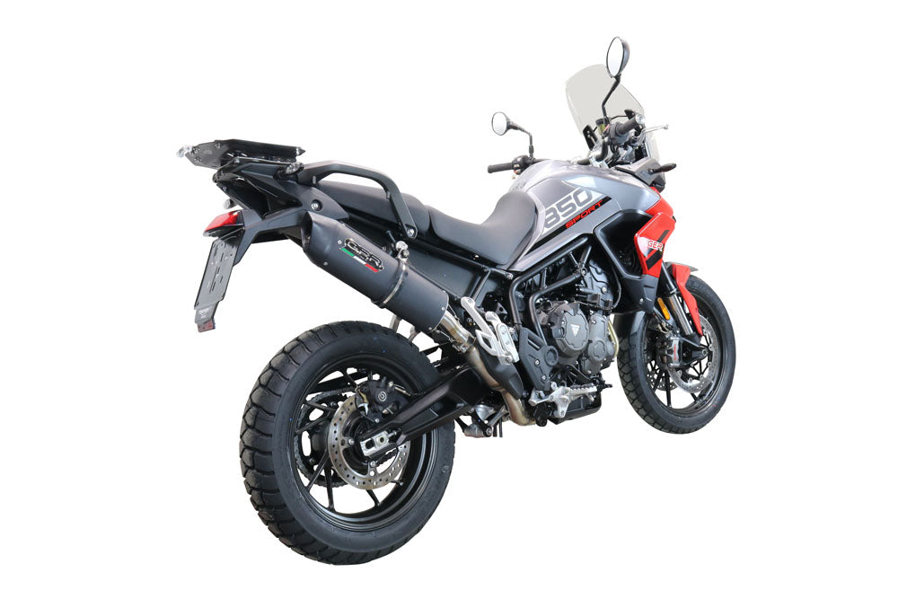GPR Furore Evo4 Nero Exhaust – Triumph Tiger 850 Sport 2020/2024 e5 2020/2024 – image 8