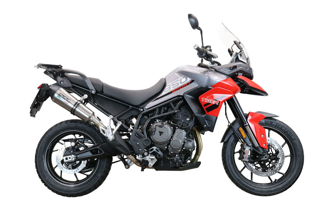 GPR New Grand Prix Evo Titanium Exhaust – Triumph Tiger 850 Sport 2020/2024 e5 2020/2024 – image 4