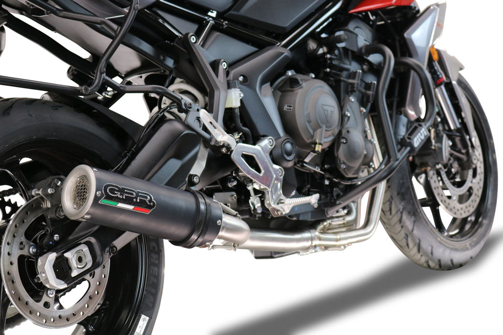 GPR M3 Black Titanium Exhaust – Triumph Tiger Sport 660 2022/2024 e5 2022/2024 – image 9