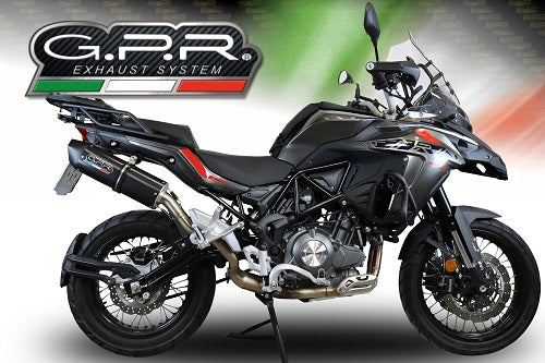 GPR Furore Evo4 Nero Exhaust – Benelli Trk 502 X 2017/2020 e4 2017/2020 – image 6