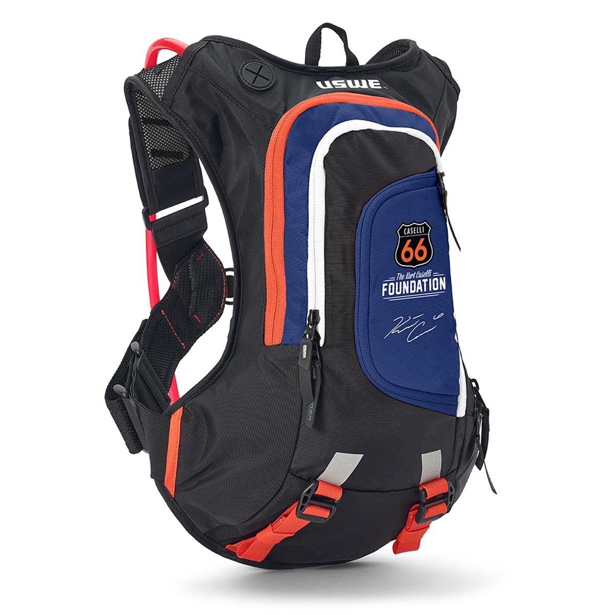 USWE Moto Hydro Hydration Pack, rear view