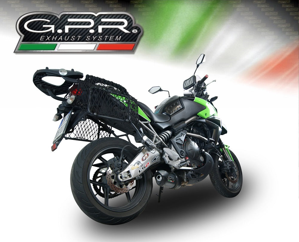 GPR Furore Nero Exhaust – Kawasaki Versys 650 2006/2014 2006/2014 – image 6