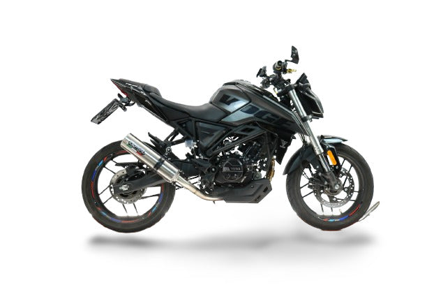 GPR M3 Inox Exhaust – Voge Brivido R125 2023/2024 e5 2023/2024 – image 6