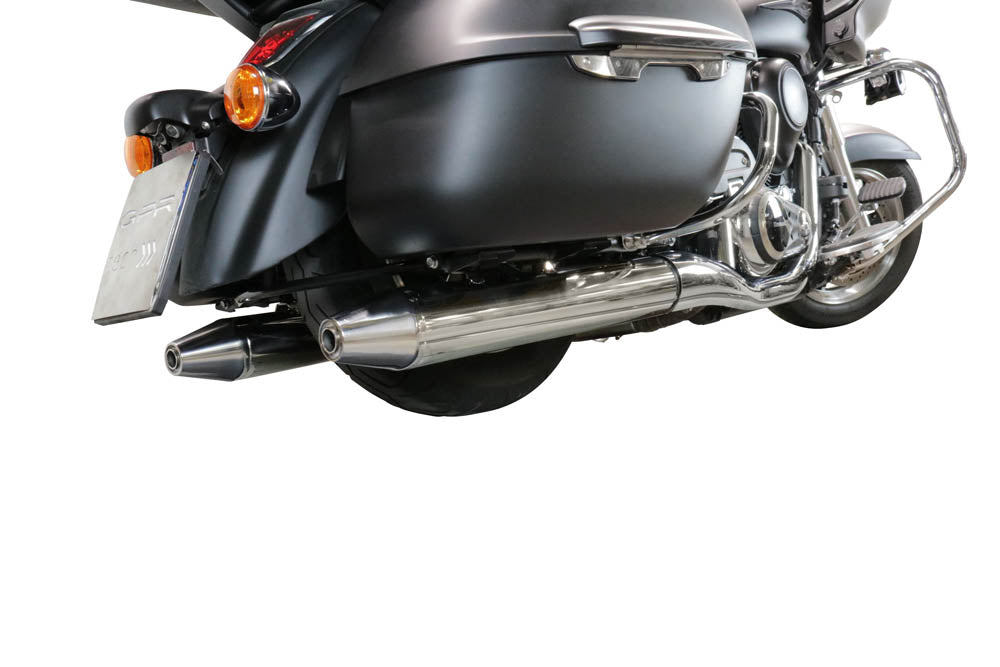 GPR Maxy Deeptone Cruiser Exhaust – Kawasaki Vulcan VN 1700 Voyager ABS 2011/2024 2011/2024 – image 2