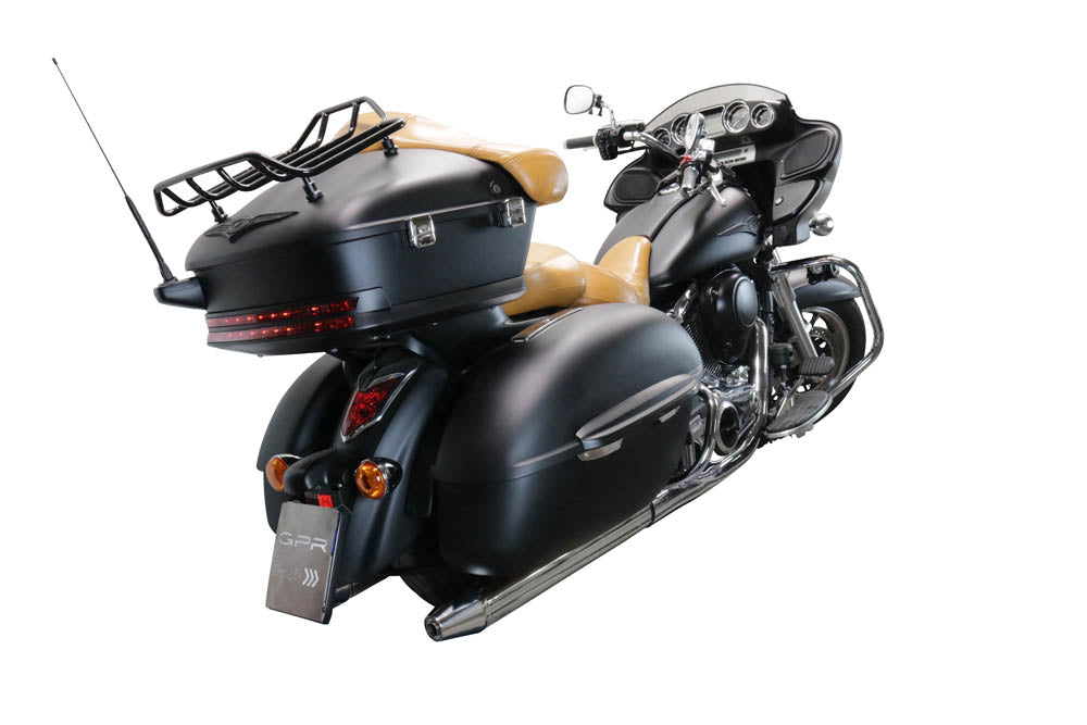 GPR Maxy Deeptone Cruiser Exhaust – Kawasaki Vulcan VN 1700 Voyager ABS 2011/2024 2011/2024 – image 3