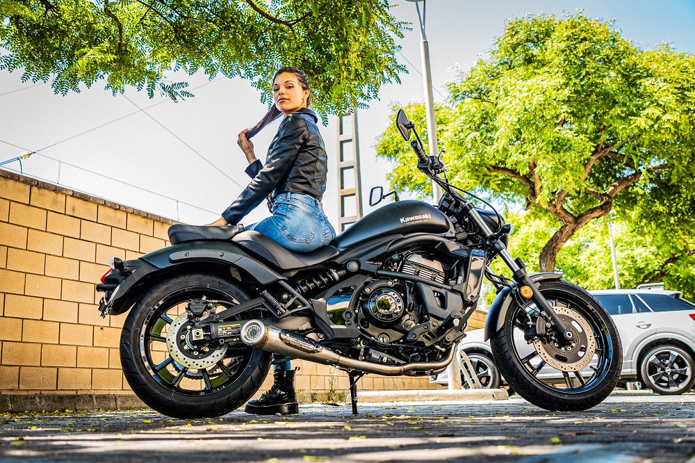 GPR Powercone Evo Exhaust – Kawasaki Vulcan 650 S 2017/2020 e4 2017/2020 – image 7