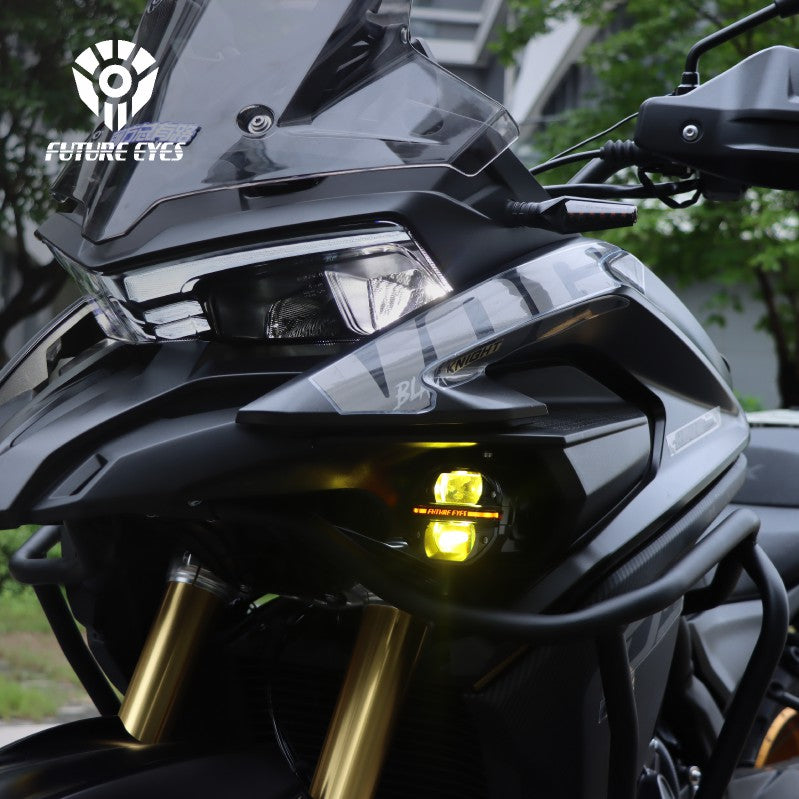 Future Eyes Galaxy X80 Motorcycle Auxiliary Spotlights (Pair)