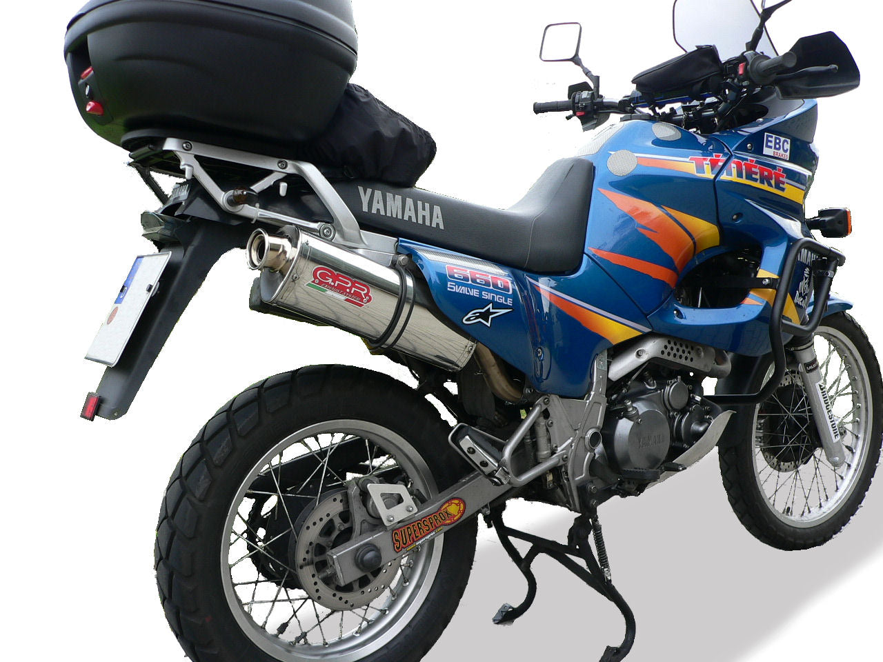 GPR Trioval Exhaust – Yamaha Xtz 660 Tenere1991/98 1991/1998 – image 8