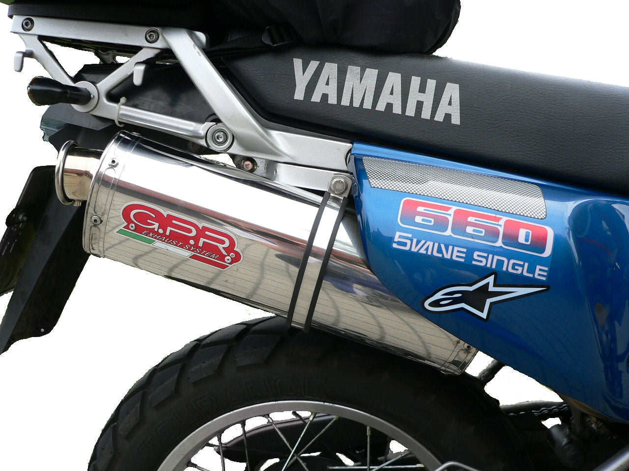 GPR Trioval Exhaust – Yamaha Xtz 660 Tenere1991/98 1991/1998 – image 9