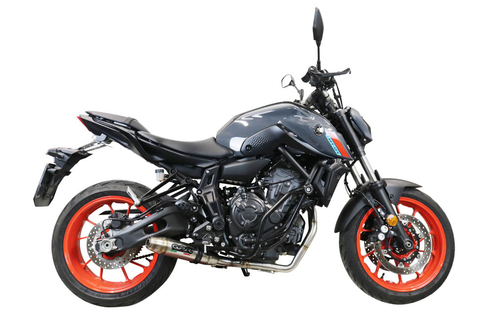GPR Deeptone Inox Exhaust – Yamaha Mt-07 2021/2024 e5 2021/2024 – image 6