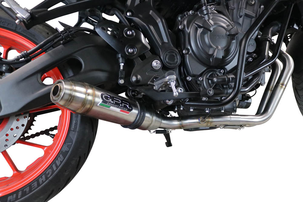 GPR Deeptone Inox Exhaust – Yamaha Mt-07 2021/2024 e5 2021/2024 – image 8