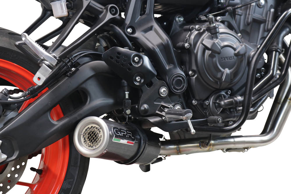 GPR M3 Poppy Exhaust – Yamaha Mt-07 2021/2024 e5 2021/2024 – image 8
