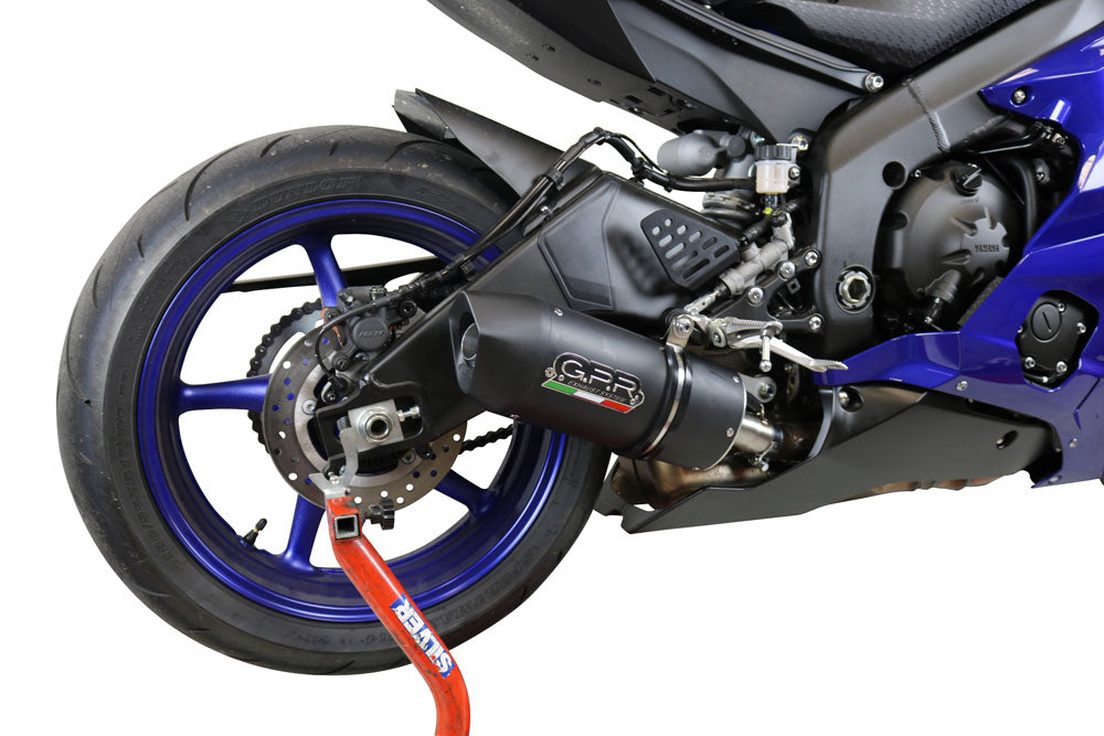GPR Furore Evo4 Nero Exhaust – Yamaha Yzf R6 2017/2025 e4 2017/2025 – image 7