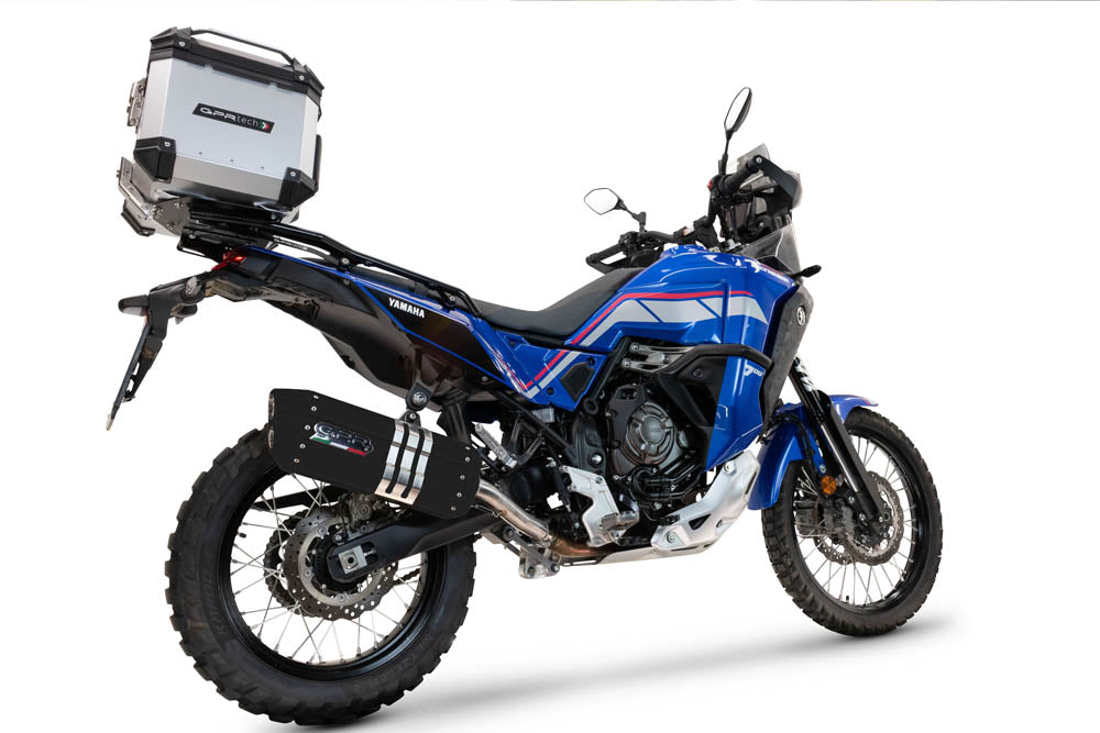 GPR Hyper Sonic Black Titanium Exhaust – Yamaha Tenere 700 2025/2026 e5 Plus 2025/2026 – image 4