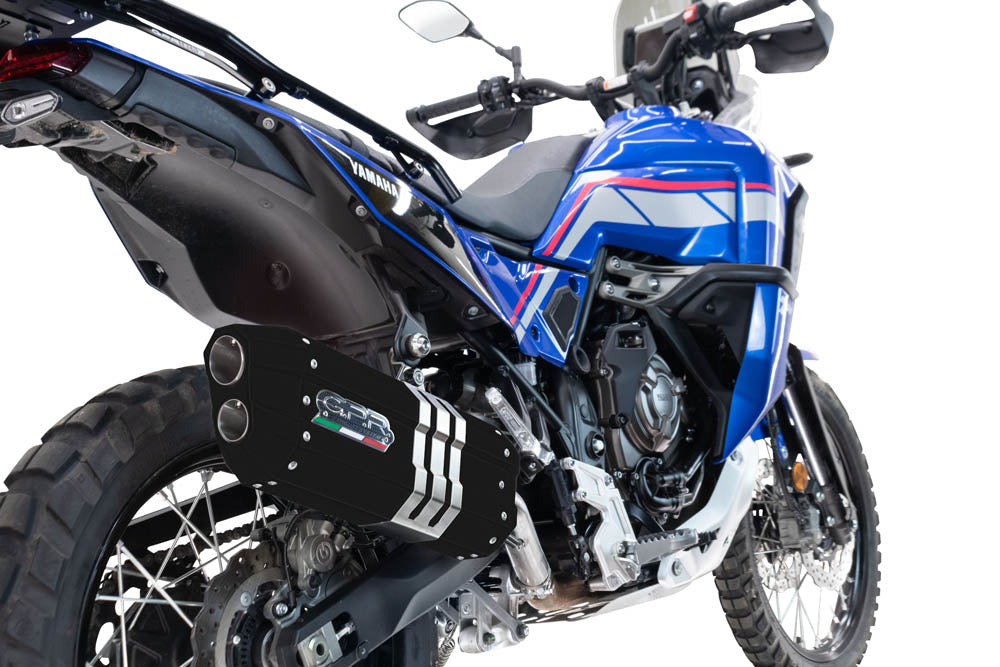 GPR Hyper Sonic Black Titanium Exhaust – Yamaha Tenere 700 2025/2026 e5 Plus 2025/2026 – image 5