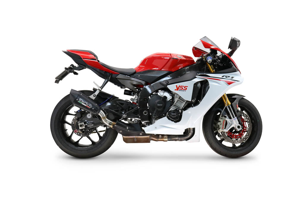 GPR GP-Revo Black Titanium Exhaust – Yamaha Yzf R1/R1-M 2015/2016 e3 2015/2016