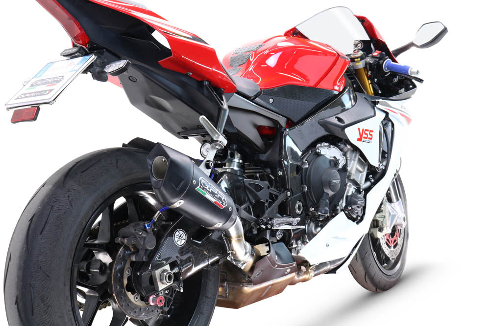 GPR GP-Revo Black Titanium Exhaust – Yamaha Yzf R1/R1-M 2015/2016 e3 2015/2016 – image 3