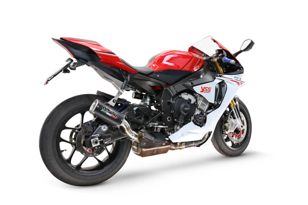 GPR M3 Black Titanium Exhaust – Yamaha Yzf R1/R1-M 2020/2025 e5 2020/2025 – image 7