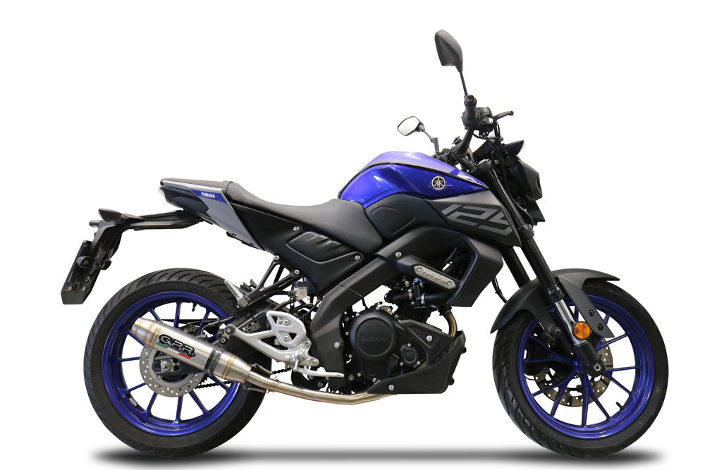 GPR Deeptone Inox Exhaust – Yamaha Mt 125 2020 e4 2020/2020 – image 5