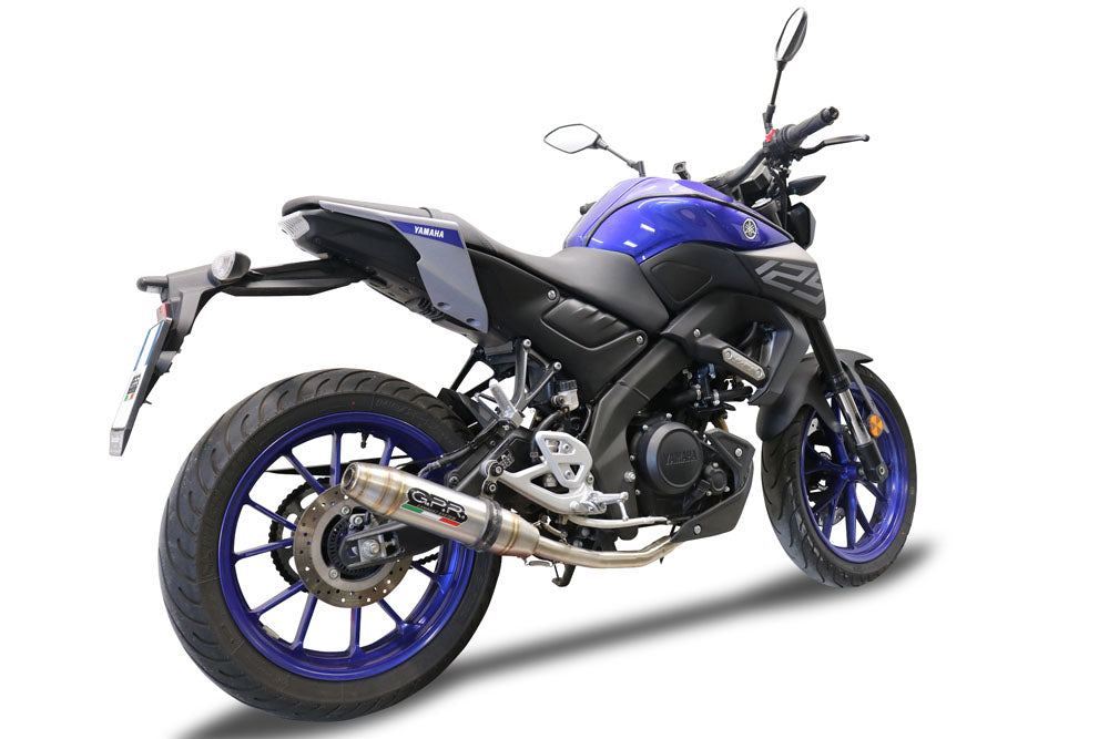 GPR Deeptone Inox Exhaust – Yamaha Mt 125 2020 e4 2020/2020 – image 6