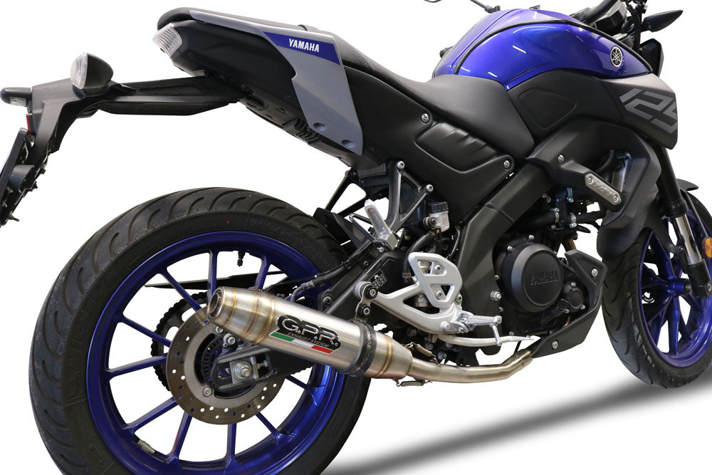 GPR Deeptone Inox Exhaust – Yamaha Mt 125 2020 e4 2020/2020 – image 7