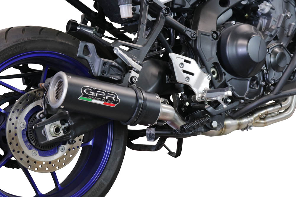 GPR M3 Black Titanium Exhaust – Yamaha Tracer 9 2021/2024 e5 2021/2024 – image 11