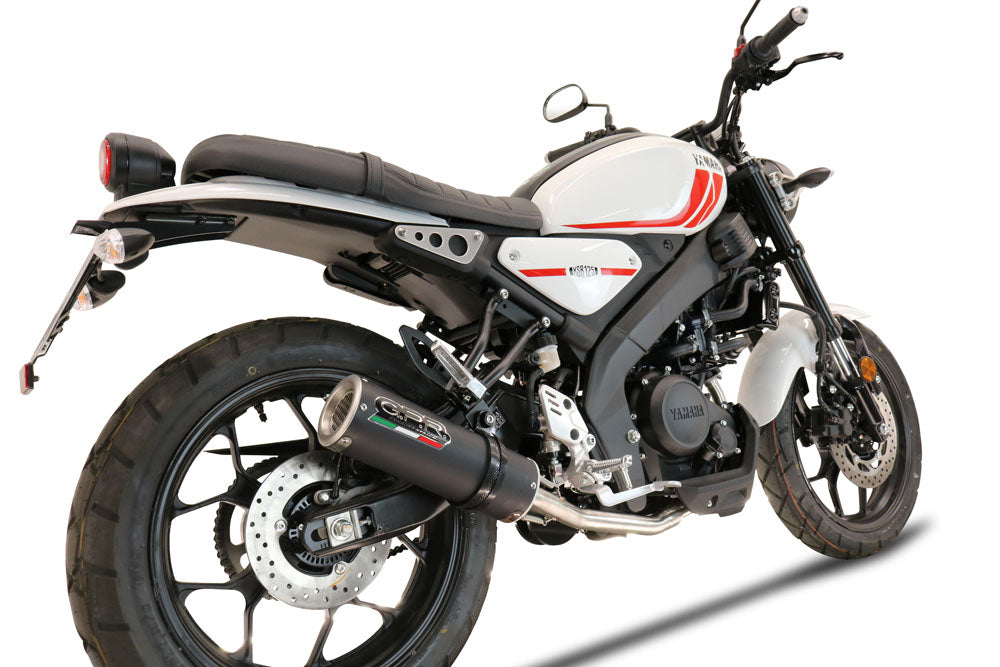 GPR M3 Black Titanium Exhaust – Yamaha XSR 125 2021/2025 e5 2021/2025 – image 5