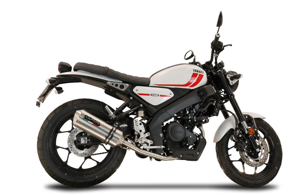 GPR Satinox Exhaust – Yamaha XSR 125 2021/2025 e5 2021/2025 – image 5